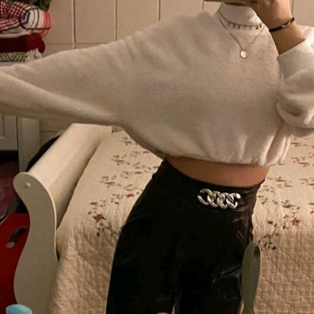 Shein teddy sweater